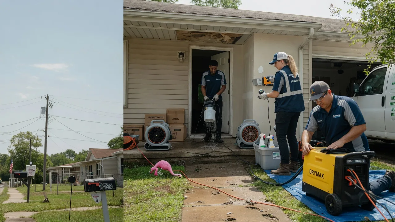 Storm Damage Water Removal in Montgomery City, MO near me